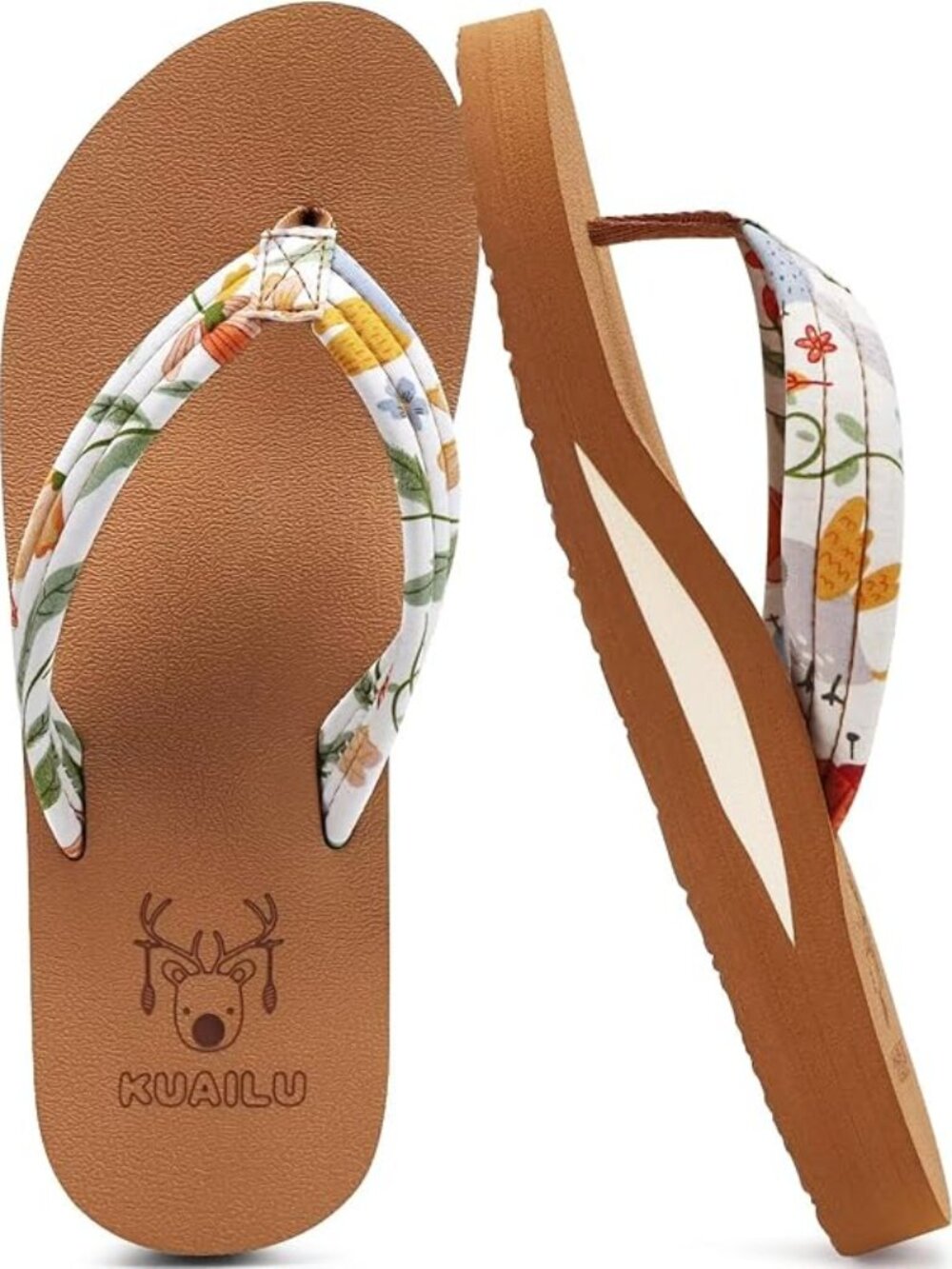 Womens Arch Support Flip Flops Ladies Comfort Lightweight Soft Yoga Mat Cushion